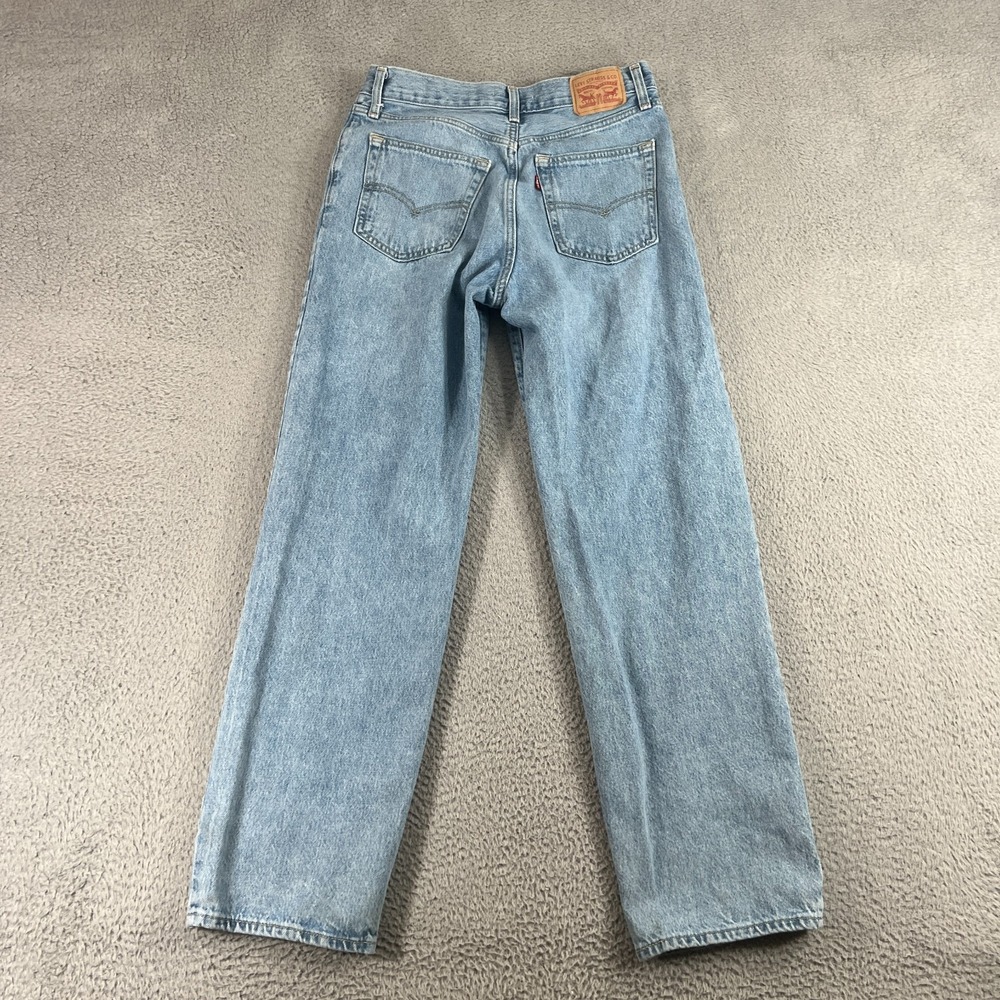 Levis 94 Baggy Jeans Womens 28 Light Wash 90s Y2K Streetwear - Picture 15 of 16